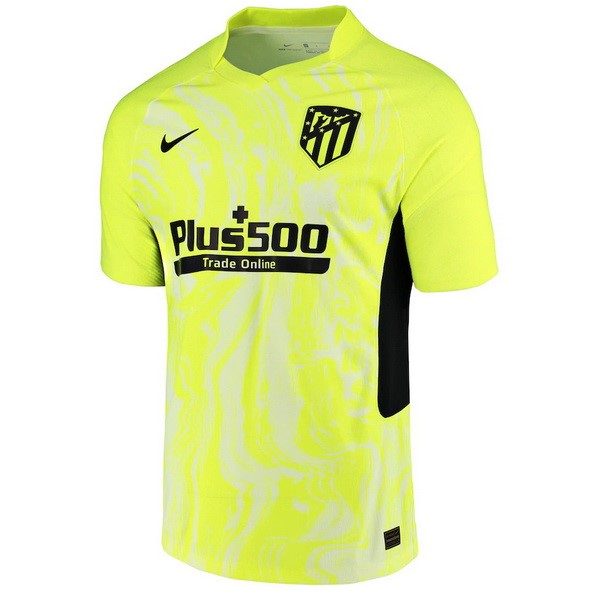 Tailandia Camiseta Atletico Madrid 3ª 2020-2021 Verde Fluorescente